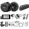 Bafang Motore centrale 1000w 48V con batteria BBS03 kit di conversione ebike display C961, batteria 48V 19.2AH e caricabatteria