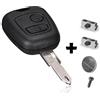 Pro-Plip Chiave Plip compatibile con 106 206 306 205 405 406 KIT + 2 switch COQUE TELECOMANDO @Pro-Plip