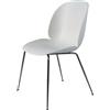 Gubi - Sedia Beetle - Grigio - Polipropilene riciclato - Designer GamFratesi