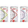 Herlitz Geometry Triangle My.Pen 16cm with Grip 45° triangle Plastica Multicolore, Trasparente 1pezzo(i)