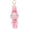 Disney Store Official Peluche Portachiavi Scrump, Lilo e Stitch, 15 cm, Collezione Sakura, Peluche Rosa su Portachiavi Rimovibile, Accessorio per Borse e Zaini, 3+