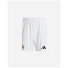 Adidas Real Madrid Home 24-25 M - Pantaloncini Calcio Ufficiali - Uomo - Bianco