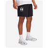 Under Armour Rival Terry Logo M - Pantaloncini - Uomo - Nero