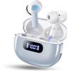 Wekily Cuffie Bluetooth, 2025 Auricolari Bluetooth 5.3 Driver Dinamico HiFi Stereo, 4 ENC Mic Cancellazione Rumore Cuffiette in Ear, 48Ore Cuffie Wireless, IP7 Impermeabile, 4g Mini USB-C Cuffie Senza Fili