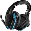 Logitech G Cuffie Gaming Logitech G G935 - RGB Wireless, Audio Surround 7.1, Cuffie DTS: X 2.0, Driver Pro-G 50 ‎mm, 2.4 GHz Wireless, Microfono Flip-to-Mute, Tasti G, PC/Mac/Xbox One/PS4/Nintendo, Nero
