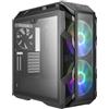 Cooler Master Case Cooler Master MasterCase H500M - Mid Tower, Quattro pannelli in vetro temperato, Ventole e controller RGB