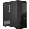 Cooler Master Case Cooler Master MasterBox K501L - Mid Tower ATX, Pannello laterale in acrilico trasparente, griglia frontale