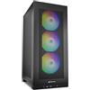 Sharkoon Case Sharkoon Rebel C20 RGB ITX - Mini Tower Mini-ITX, doppio posizionamento orizzontale/verticale, compatibile...