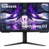 Samsung Monitor Gaming Samsung Odyssey G3 G32A (LS24AG320NUXEN) - 24″ VA Flat, FHD 1920×1080, 1ms (GTG), 165Hz Max., FreeSync Premium