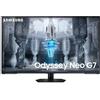 Samsung Monitor Gaming Samsung Odyssey Neo G7 G70NC (LS43CG700NUXEN) - 43″ Quantum Mini LED VA Flat, UHD 3840×2160, 1ms (MPRT), 144Hz Max., FreeSync Premium Pro, HDR600, HDR10+, Bianco