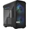 FRACTAL Case Fractal Torrent Compact RGB - Mid Tower ATX, pannello laterale in vetro temperato, 2 ventole 180mm A-RGB, colore...