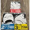 Shueisha ONE PIECE All Faces 1 - 3 set fumetti da collezione anime 25° anniversario Gi...