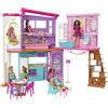 Barbie - Barbie Casa di Malibu (106 cm) playset casa delle bambole con 2 piani,