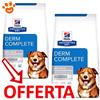 Hill's Dog Prescription Diet Derm Complete - Offerta [PREZZO A CONFEZIONE] Quantità Minima 2, Sacco Da 10 Kg