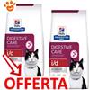 Hill's Cat Prescription Diet i/d Digestive Care - Offerta [PREZZO A CONFEZIONE] Quantità Minima 2, Sacco Da 8 Kg
