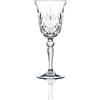 RCR Cristalleria Italiana Set 6 Calici Melodia Vino 21 cl Crystal Glass