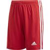 adidas Bambino Squadra 21 Shorts, Team Power Red / White, 9-10 Years
