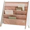 3 Sprouts, Libreria Frontale Montessoriana per Bambini, Scaffale Libreria Realizzata in Poliestere Riciclato, Ideale per Contenere Libri, Colore Terrazzo Argilla, 61x63x25,4 cm
