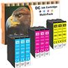 D&C Cartucce d'inchiostro Compatibili per Epson 16 16XL per Epson Workforce WF-2630 WF-2760 WF-2540 WF-2530 WF-2520 WF-2510 WF-2010 WF-2650 WF-2660 WF-2750 (3 Ciano,3 Magenta,3 Giallo, 9-Pack)