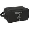Safta KAPPA DARK - Scarpiera media, multiuso, portatodo, sport, estrazione, calcio, comodo e versatile, 29 x 14 x 15 cm, Nero, M, Casual