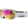 ALPINA Unisex - Adulti, PHEOS S QHM Occhiali da sci, white, One Size