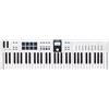 Arturia KEYLAB ESSENTIAL 61 MK3 WHITE Tastiera MIDI USB 61 Tasti, Bianco