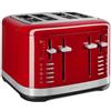 KitchenAid 5KMT4109EER Rosso Imperiale Tostapane 4 Fette Automatico