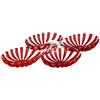 Guzzini Set 2 antipastiere Dolcevita Rosso