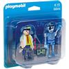 PLAYMOBIL 6844 - Dottore Bios e Robot, Plastica