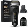 Braun Braun Series 9 Pro+ 9590cc Wet & Dry Rasoio Trimmer Nero 218245