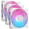 Corsair CORSAIR STARTER KIT TRE VENTOLE PWM DA 120 MM ICUE LINK RX120 RGB, BIANCO CO-9051022-WW