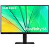Samsung Samsung S60D Monitor PC 61 cm (24) 2560 x 1440 Pixel Quad HD LCD Nero LS24D600EAUXEN