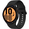 Samsung Samsung Galaxy Watch4 3,56 cm [1.4] OLED 44 mm Digitale 450 x 450 Pixel Touch screen Nero Wi-Fi GPS [satellitare] (Samsung SM-R870 Galaxy Watch4 Smartwatch armor aluminium 44mm black) SM-R870NZKADBT