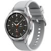 Samsung Samsung Galaxy Watch4 Classic 3,56 cm [1.4] OLED 46 mm Digitale 450 x 450 Pixel Touch screen Argento Wi-Fi GPS [satellitare] (Samsung SM-R890 Galaxy Watch4 Classic Smartwatch stainless steel 46mm silver) SM-R890NZSADBT
