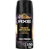 AXE - Deodorante da uomo Spray - Peach Infusion - Collezione Prestige - Spray antitraspirante - Freschezza 72h non-stop - fragranza pesca patchouli e ambra - 150ml