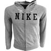 Nike 3Brand Felpa Da Ragazzi con Cappuccio e Zip Collegiate Grigia