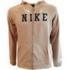 Nike 3Brand Felpa Da Ragazzi con Cappuccio e Zip Collegiate Marrone