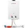 GASLAND BS264 - Scaldabagno a gas da 10 l, 30/37 mbar, scaldabagno a propano senza serbatoio, caldaia istantanea a gas GPL per camper, campeggio, doccia, lavaggio cavallo