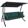 Angerer Elegance Sun - Dondolo a 3 posti, Colore: Verde