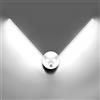 KAWELL 12W Interno Moderno LED Lampada da Parete con Interruttore