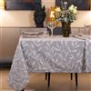 Ferò Tovaglia in raso di cotone jacquard finish idrorepellente