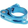 TRIWONDER Collarino Reggisella 28.6 31.8 34.9 mm Morsetto Reggisella Bici da Corsa Chiusura Sella Bici Collarino Sella per MTB Bici da Corsa Strada (Blu, 31,8 mm)