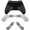 Anglepingping 4 Pack Elite Controller Paddles for Xbox Elite 2 Controller Paddles, Elite Core Controller Paddle for Xbox One Elite Controller Series 2,Elite Series 1,and Elite 2 Core Controller(Silver)