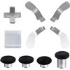 Peixiong 9 Pcs Elite Series 2 Core Controller Kits for Xbox Elite Series 2,Elite 2 Core Controller,Series 2 Controller Accessories with 4 Thumbsticks, 4 Paddles,1 D-Pads (Silver)