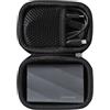 Hermitshell HERMIT SHELL Custodia rigida da viaggio per SSD portatile Samsung T9 SSD portatile 4TB/2TB/1TB, USB 3.2 unità a stato solido esterna (per 1 disco rigido)