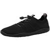 Jana Sneaker da Donna Basse Elastiche Vegan, Nero (Black), 37 EU