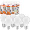 OSRAM Goccia Lampadine LED, 5.5 W Equivalenti 40 W, Attacco E27, Luce Fredda 6500K, Confezione da 6 Pezzi