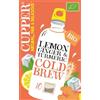 CUPPER Infuso a Freddo con Limone, Zenzero e Curcuma, Tisana Fredda a Casa o On the Go, Senza Zuccheri Aggiunti, 100% Ingredienti Naturali, Gusto Intenso, Confezione da 10 Bustine