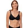 Playtex Reggiseno Minimizer con Ferretto Expert Silhouette Donna x1, Nero, 40/6D