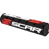 SCAR Paracolpi Coprimanubrio moto cross Protezione Manubrio con traversino - Nero